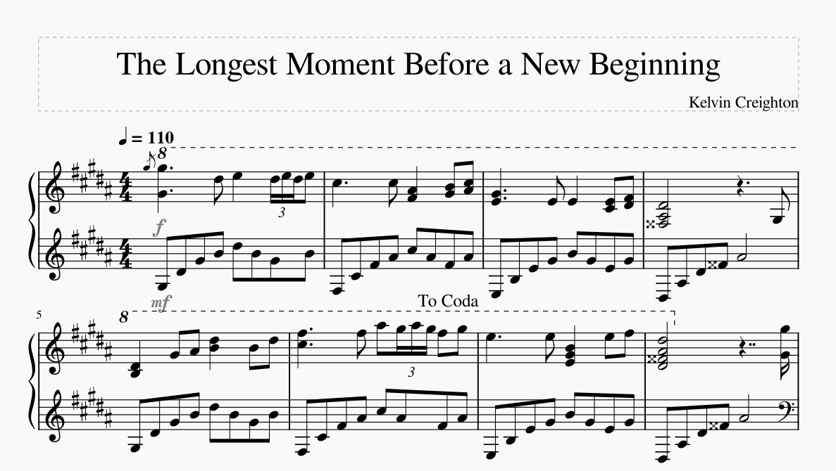 The Longest Moment Before a New Beginning