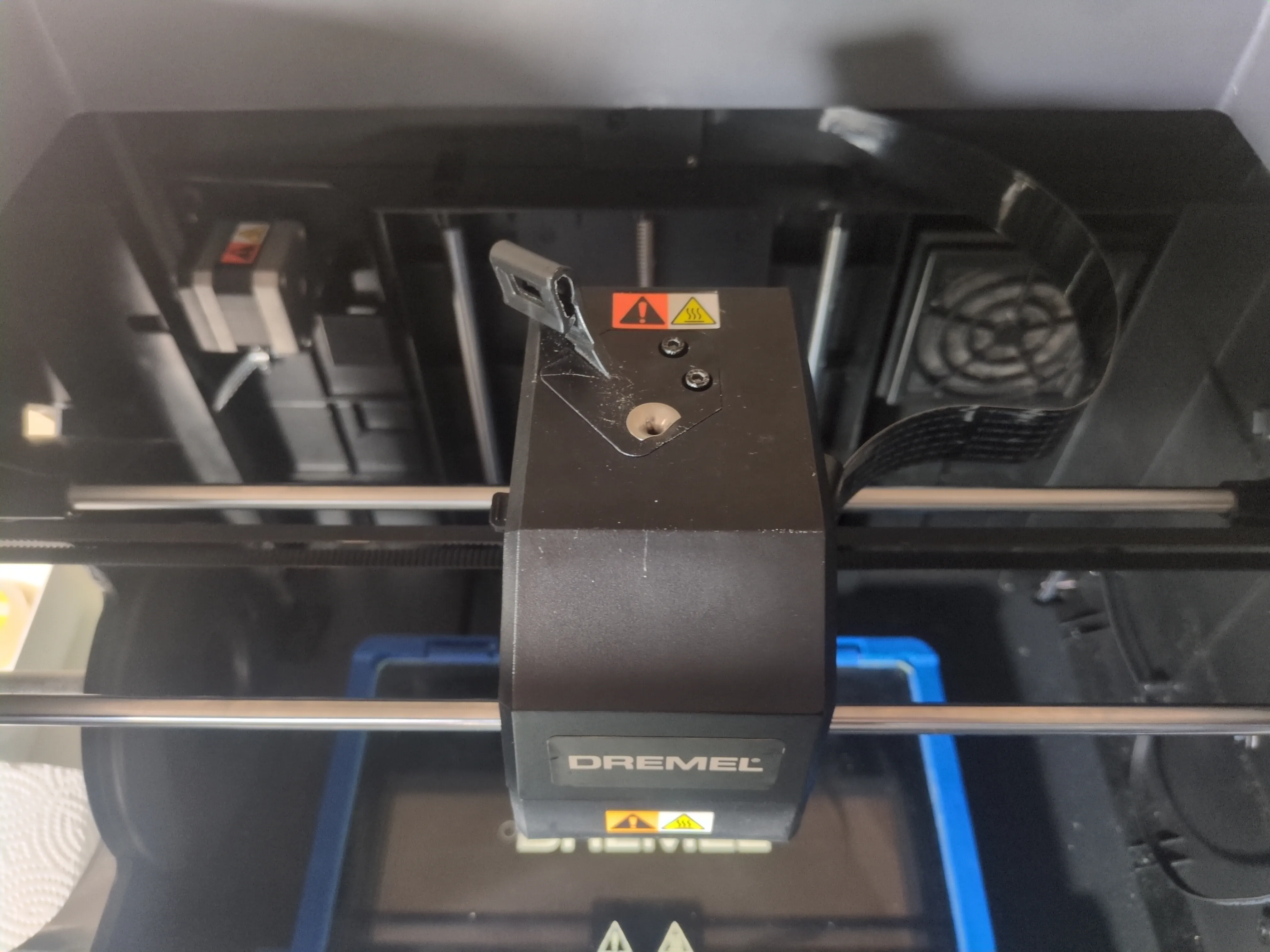 Reassembled print head