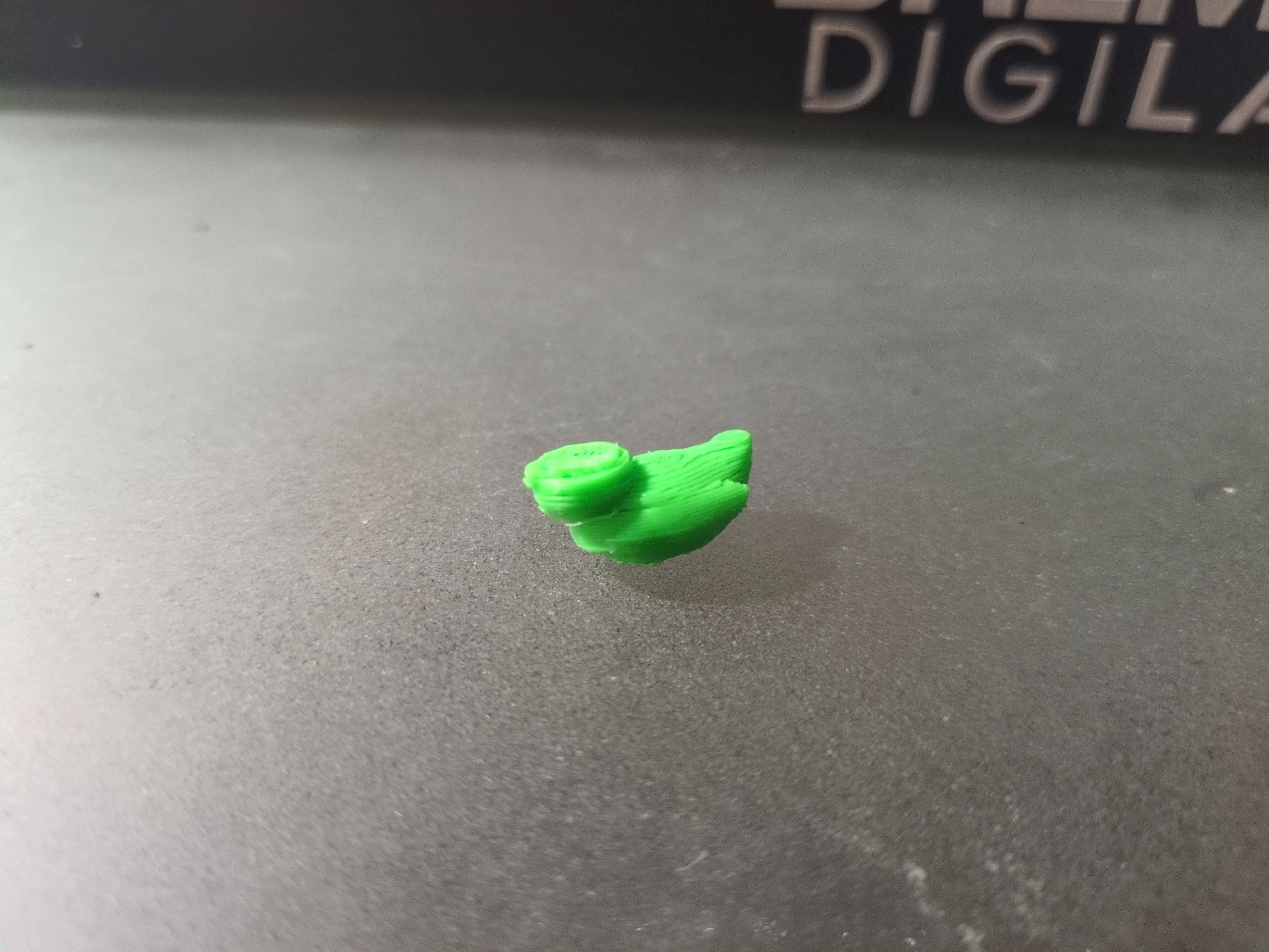 Incomplete test print