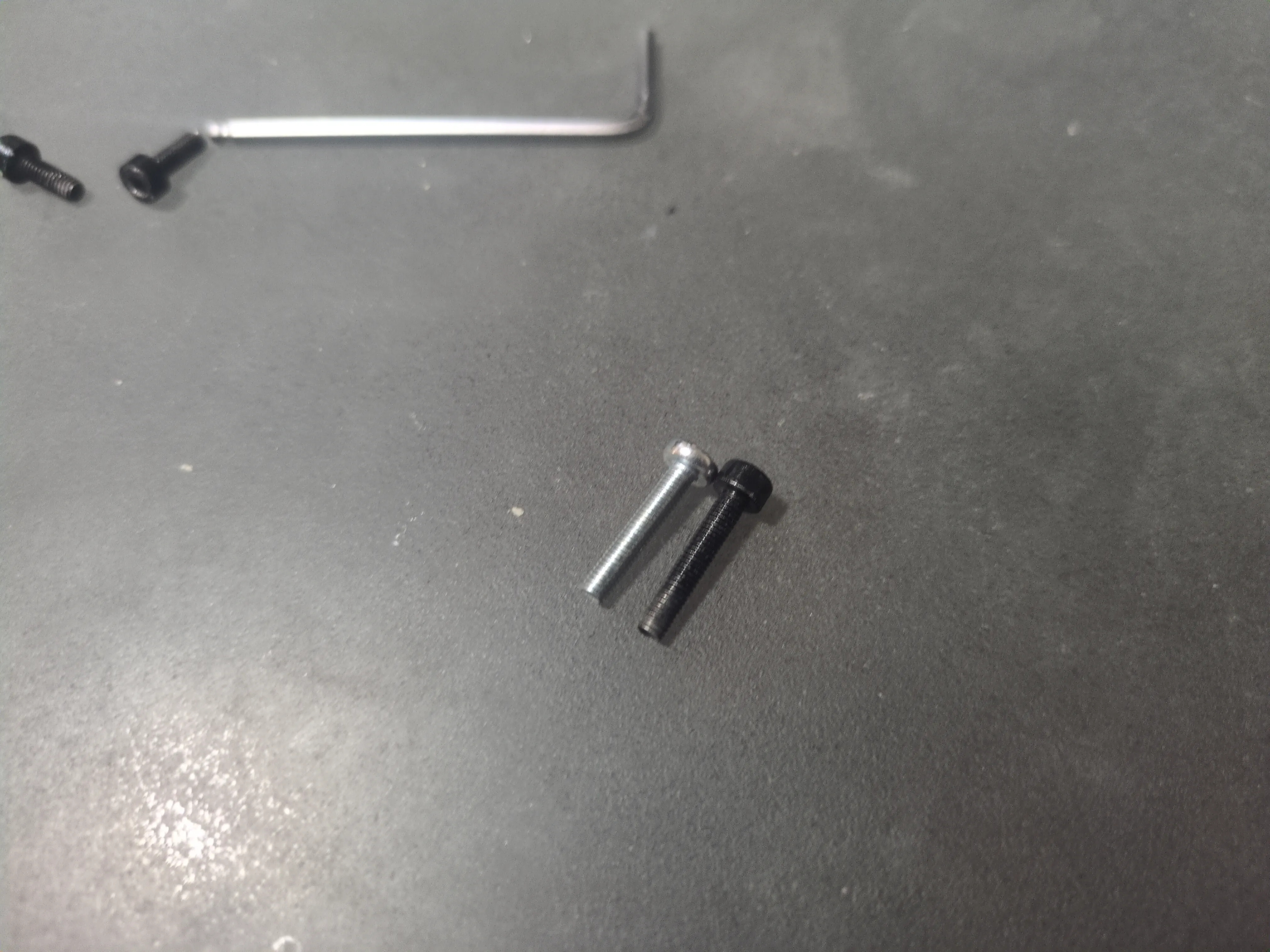 Matching replacement screw