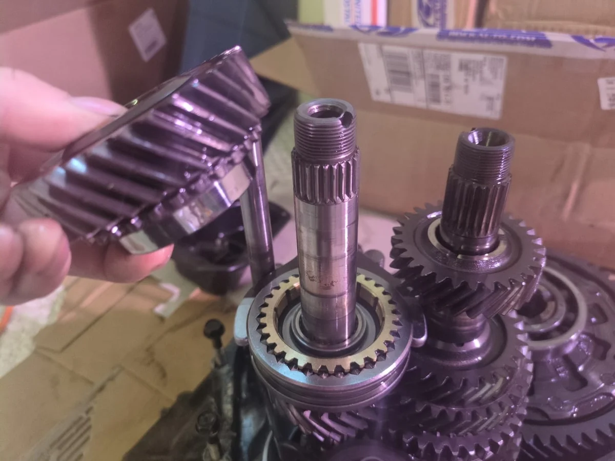 4th gear component of the manual transmission